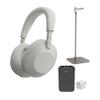 Sony - WH-1000XM6 Wireless Noise-CANCELING Headphones with Accessories - Silver view 1