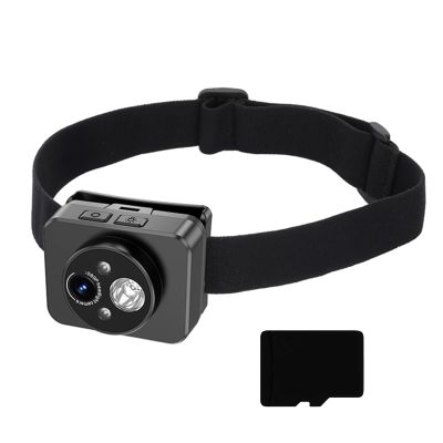 UncleS Night Sights Sports Recorder 1080P Head Mounted Camera Headlamp Camera For Adventurou Activity Photography Head Mounted