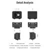 UncleS Night Sights Sports Recorder 1080P Head Mounted Camera Headlamp Camera For Adventurou Activity Photography Head Mounted view 4