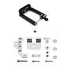 FPV Monitor Mobile Phone HolderDisplay mounting Bracket Support Clip DJI Frsky FS-I6 JR Futaba JR Radiolink AT9 RC Transmitter(Silver) view 2