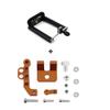 FPV Monitor Mobile Phone HolderDisplay mounting Bracket Support Clip DJI Frsky FS-I6 JR Futaba JR Radiolink AT9 RC Transmitter(Silver) view 3