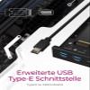 ICY Box IB-HUB1419-i3 Faceplate Adapter 3.5 Inch Slot with USB-C 20 Gbit/s, USB-C 5 Gbit/s, 2 x USB-A 5 Gbit/s, SD/microSD Card Reader, Metal Housing view 4