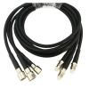 VAIGAI 10pcs 1M RG58 FME Male to FME Female Extension Coax Cable External view 2