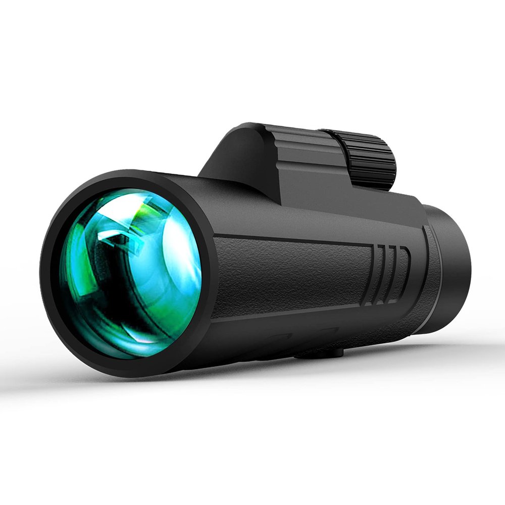 10X42 HD Monocular Telescope, Hand Held Telescope, FMC Lens, BAK4 Prism, Waterproof and Anti-Fog, Suitable for Bird Watching, Hiking, Camping, Traveling