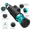 10X42 HD Monocular Telescope, Hand Held Telescope, FMC Lens, BAK4 Prism, Waterproof and Anti-Fog, Suitable for Bird Watching, Hiking, Camping, Traveling view 2