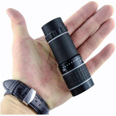10x22 High Power Life Waterproof Monocular Compact with Smartphone Adapter BAK4 Prism FMC Lens Monocular for Adult Bird Watching, Outdoor Hunting, Travel