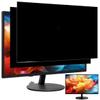 2 Pack 22 Inch Privacy Screen for Computer Monitor 16:10 Aspect Ratio, Eye Protection Anti Glare Computer Screen Cover, Removable Anti-Scratch Computer Screen Privacy Shield for 22''Widescreen view 1