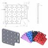 Side Expansion Plate Multi-Functional Cheese Plate with 1/4"-20 & 3/8"-16 Threads for ARRI Alexa Mini LF Teradek Vaxis Rig Follow Focus Motor Camera Monitor and Tripod, Red view 2