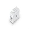 Ubiquity Cat6 Keystone Coupler, 12-Pack  UACC-Keystone-Coupler-C6  Flush-Mount RJ45 Pass-Through Couplers for Cat6 Ethernet Patch Panel Integration (Compatible with UACC-Rack-Panel-Patch-Blank-24) view 1