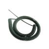 0.2mm2 Black Wire Spring Spiral Cable Multi 2/3/4/5/6/7/9 Core Pins Power Cord Can Extend The Tensile Wires(6 Core,Stretch 2.5 Meter_24AWG 0.2MM2) view 3