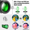 40x60 High Resolution Monocular Telescope, HD Astronomical Monocular Telescope, Waterproof Monoculars with and Clear FMC BAK4 Prism view 2