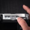 Iborrys Thumb Up Grip Compatible with Fujifilm Fuji GFX100RF Camera, Hot Shoe Thumb Rest Support Grip Original all-aluminum retro diamond engraving technology | Improves shooting stability (SilverA) view 3