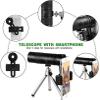 10-300x40mm HD Monocular Telescope for Adults, Waterproof BAK4 HD Monocular Telescope with,Monocular with Smartphone Holder & Tripod, for Bird Watching Camping view 3