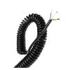 Black Multi 2/3/4/6/8 Core Wire Spring Spiral Cable Pins 0.2mm0.5mm1.5mm Power Cord Can Extend The Tensile Wires(6 Core,Stretch 2.5 Meter_24 AWG 0.2MM) view 3