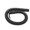 Black Multi 2/3/4/6/8 Core Wire Spring Spiral Cable Pins 0.2mm0.5mm1.5mm Power Cord Can Extend The Tensile Wires(6 Core,Stretch 2.5 Meter_24 AWG 0.2MM) view 4