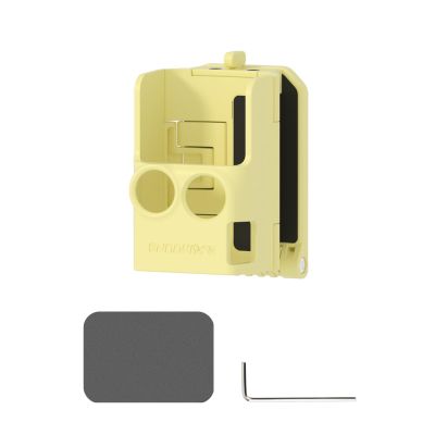BTG Magnetic Mount for DJI Pocket 3 Accessories Magnet Mount (Yellow)