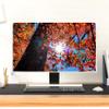 Baocicco Maple Forest Waterproof 26, 27, 28 Inch Anti-Static Dust Proof LCD/LED/HD Sunlight Red Leaves Wooden Full Body Cover for Computer Screen Seasonal Water Resistant Monitor Dust Cover view 4
