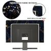 Baocicco Navy Blue and Gold Marble Screen TV Cover 32 Inch Ornamental Anti-Static LCD-Silky HD Panel Dust Protective Sleeve Compatible with iMac LCD LED PC, Desktop and Home 32 Inch TV view 3