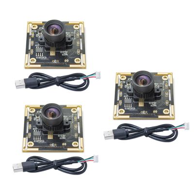 3Pcs OV9732 Camera Modules 1MP 720P 100 Degree Wide View USB Port Suitable For Various Applications Automatic Dartboard Camera