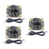 3Pcs OV9732 Camera Modules 1MP 720P 100 Degree Wide View USB Port Suitable For Various Applications Automatic Dartboard Camera view 1