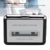 LICAEVEY USB Cassette to MP3 Converter, Portable Cassette Tape Player, Tape to Digital Sound USB 2.0 with Headphones for PC, Standalone USB to MP3 Converter view 4