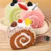 JDXQBLD Artificial Food Models Realistic Cute Fake Cake for Display Roll Cake Model Photography Props for Bakery Display Fake Dessert for HomeF 6 * 4 * 7CM view 4