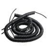 0.2mm2 Black Wire Spring Spiral Cable Multi 2/3/4/5/6/7/9 Core Pins Power Cord Can Extend The Tensile Wires(3 Core,Stretch 1.2 Meter_24AWG 0.2MM2) view 4