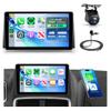 4G+128G Android 15 Car Stereo for Dodge Grand Caravan 2008-2020 Chrysler Town Country 2011-2016 Wireless Carplay Android Auto, Rimoody 9'' in-Cell Screen GPS/Bluetooth/FM/EQ/5G-WiFi Backup Camera SWC view 1