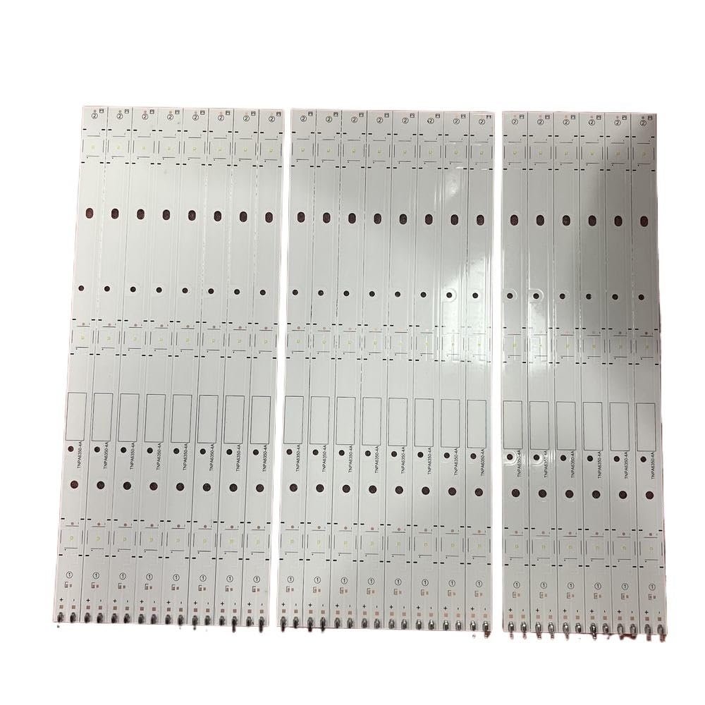 FENSAJRD 22pcs/Set 3LED LED Strip Fit for Panasonic TX-55EXN688 TX-55EXF687 TX55EX600B TX-55EX604 TH-55EX600K TNPA6350-4A