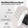 DADO Modified Silicone Sport Replacement Band Compatible with WHOOP 5.0, One, Peak, and Life Fitness Tracker  Breathable, Durable & Comfortable | Not for Whoop Gen 4 (Starlight, Life/MG) view 2