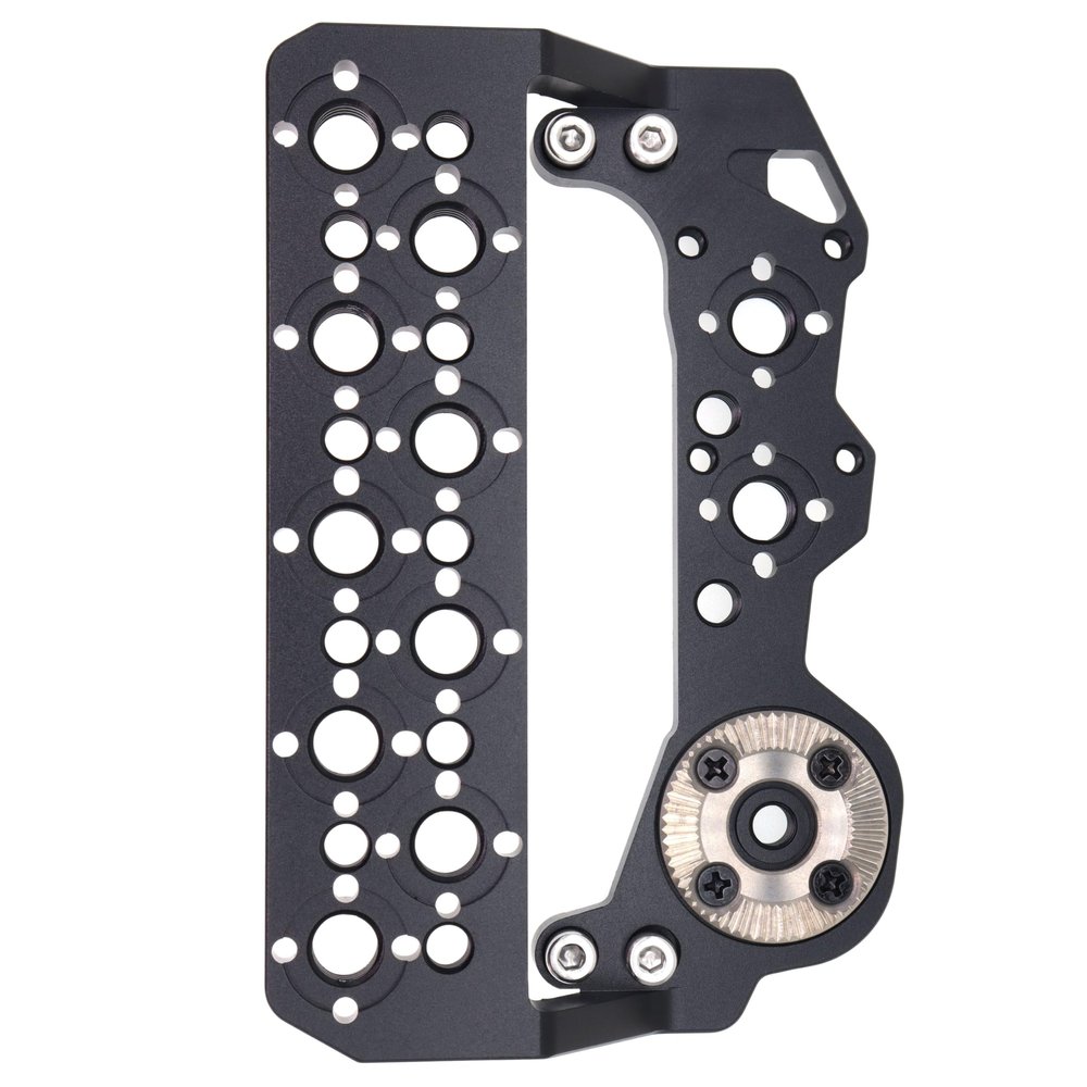 Alexa 35 Side Panel Plate, Side Mounting Extension Cheese Plate Kit 3/8"-16 Screw Thread Rig Wireless System Follow Focus Motor