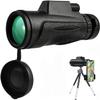 12X50 HD Small Portable Telescope for Adults. High Power Waterproof Small Portable Telescope Telescope. with Smartphone Adapter&Tripod for Wildlife Bird Wa view 1