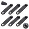 6 Pcs Rubber Cable Ties Reliable Brake Line Ties Brake Line Protector Wire Organizer for Motorcycle Frame Accessory view 1