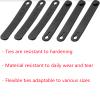 6 Pcs Rubber Cable Ties Reliable Brake Line Ties Brake Line Protector Wire Organizer for Motorcycle Frame Accessory view 3