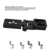 Tangxi DSLR Camera L Bracket, Foldable L Shaped Tripod Quick Release Plate with 1/4" and 3/8" Thread, Vertical Horizontal Switching view 4