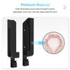 IFCASE Wall, Under Desk Laptop Mount for MacBooks, Surface, Tablets with Cable Holder, Adhesive & Screws in, Anti-Scratch Pads - 24/26/29/31mm Thick (Black) view 3