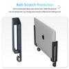 IFCASE Wall, Under Desk Laptop Mount for MacBooks, Surface, Tablets with Cable Holder, Adhesive & Screws in, Anti-Scratch Pads - 24/26/29/31mm Thick (Black) view 4