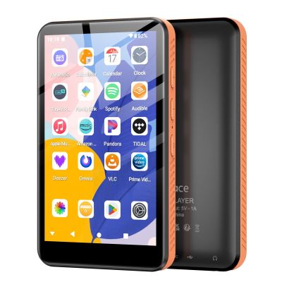 Fanvace 160GB MP3 Player with Bluetooth WiFi, Android 13 MP3 & MP4 Players with 4" Touchscreen and Speaker, Spotify MP3 Music Player with Audible, Parental Control, Amazon Music, Play Store