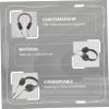 POPETPOP Portable Over Ear Headset with Noise Reduction Microphone for Computer and Laptop Wired High Sensitivity Music Headphone with Breathable Comfortable Design Black view 3