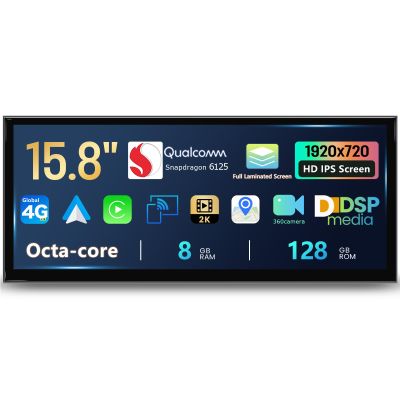 Uckazy 15.8" Android 14 4G GPS CIC 5/7 F10/F11/F01/F02 2009-2012 CarPlay
