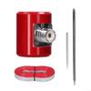 14M-30MHz Stainless Steel HF Telescopic Antenna 1/4 Wavelength With Base For USDX QRP Radio Amateur 300W(1 set) view 1