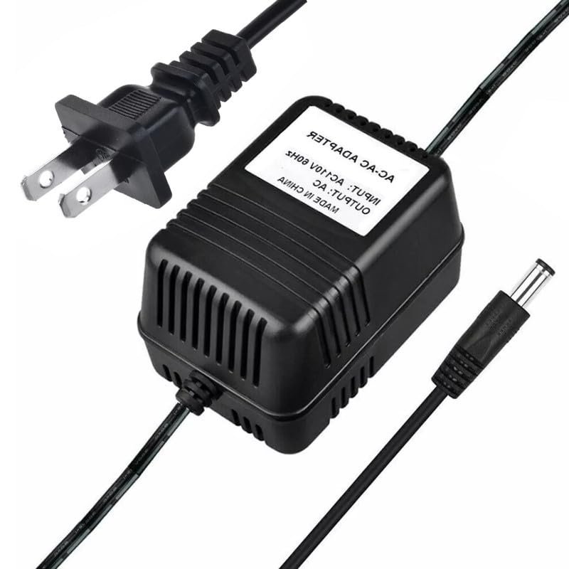 Rsqqact AC/AC Adapter for Music Hall MMF 2.2 MMF-2.2/LE MMF2.2 MMF2.2LE Belt Driven 2-Speed Turntable Power Supply Cord Cable PS Wall Home Charger Mains PSU