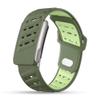 DADO Modified Silicone Sport Replacement Band Compatible with WHOOP 5.0, One, Peak, and Life Fitness Tracker  Breathable, Durable & Comfortable | Not for Whoop Gen 4 (Green, Life/MG) view 1