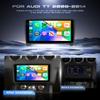 4G+128G Android 15 Car Stereo for Audi TT 2006-2014, Wireless CarPlay Android Auto, 9 Incell HD Touch Screen Car Stereo with GPS, WiFi, Bluetooth 5.0, FM, 32 EQ, SWC, Backup Camera view 2