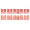 10Pcs Brass Heat Sink | P14 x 4 x 14 Mini Radiators with Thermal Conductive Adhesive | for Routers/CPUs/PCBs | Sturdy - Tarnish & High Efficiency Cooling view 1