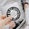 3 Pcs Into The Forest I Go to Lose My Mind and Find My Soul Sticker  Nature Tree Ring Vinyl Decal for Water Bottle, Laptop, Notebook, Hiking Gear  Outdoor Adventure Gift (3 Inch) view 2