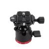 Gugxiom 28mm Low Profile Tripod Ball Head Mount Built in 45mm QR Plate, Metal 360 Rotating Panoramic Ball Head with Bubble Level, Horizontal Vertical Switching, Max Load 22lb/10kg view 1