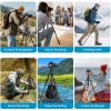 Camera Tripod, Lightweight Travel Outdoor DSLR Tripods Aluminum Tripod/Monopod, 360Ball Head Detachable, Tripod for iPhone, ipad, DSLR,Tablet with Carry Bag view 2