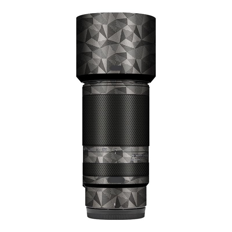 Camera Skin Wrap Lens Skins Protector Anti-Scratch Coat Wrap Cover Sticker for Tamron 70-300mm F4.5-6.3 fit for Nikon Mount 70 300 (Triangle Titanium)