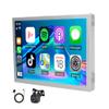 8.4inch Touchscreen Radio Stereo Player for Jeep Grand Cherokee/Wrangler/for Dodge Ram 2015-2021 with Carplay Android Auto/GPS Navigation/Bluetooth/WiFi/FM/RDS SWC 32EQ+ AHD Backup Camera Mic,2+32G view 2